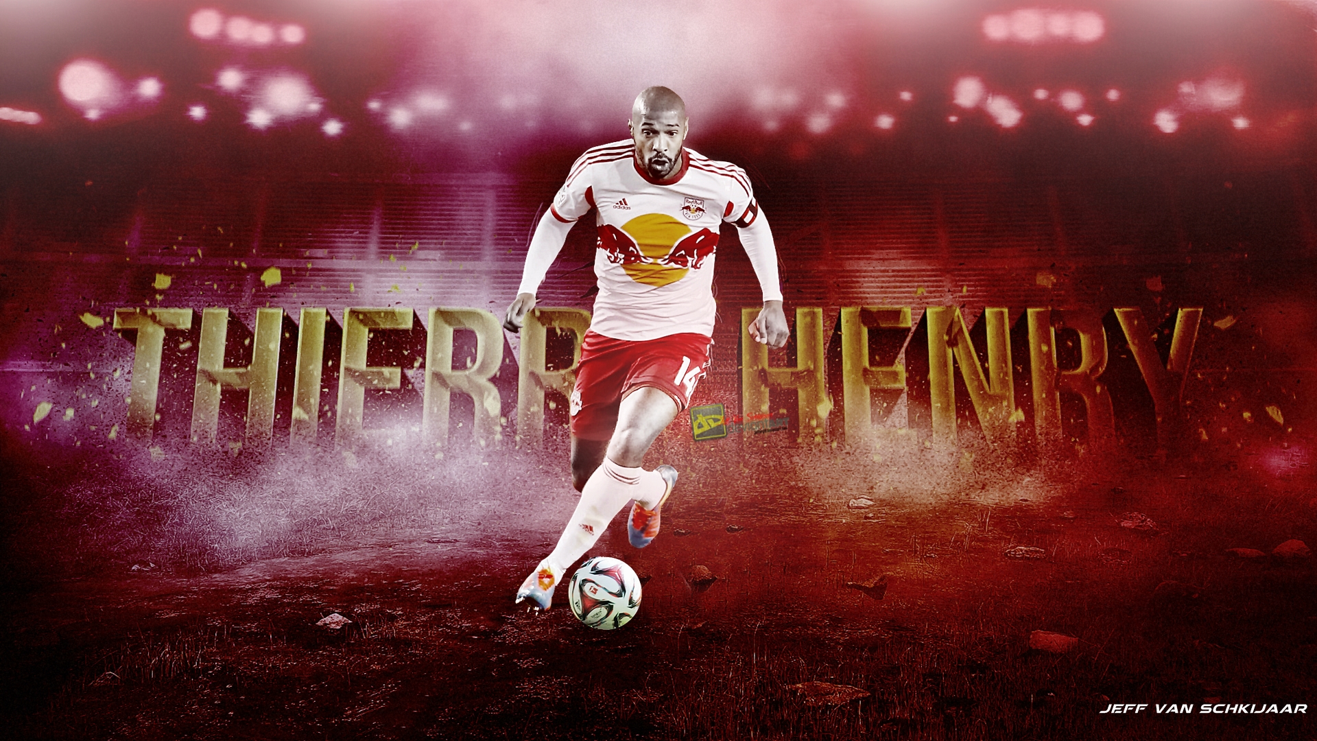 Thierry Henry New York Red Bulls 2014-15 Wallpaper