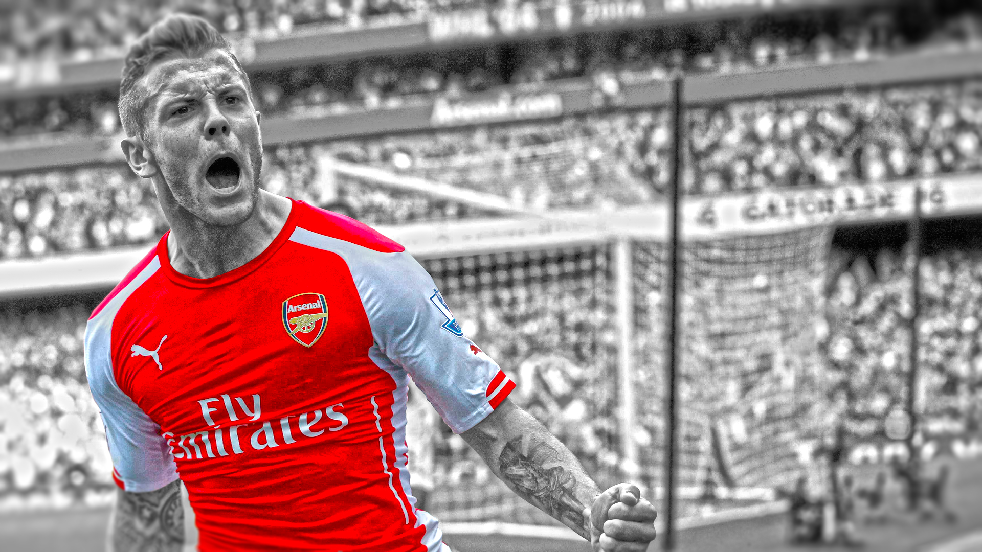 Jack Wilshere Arsenal  2014-15 Wallpaper