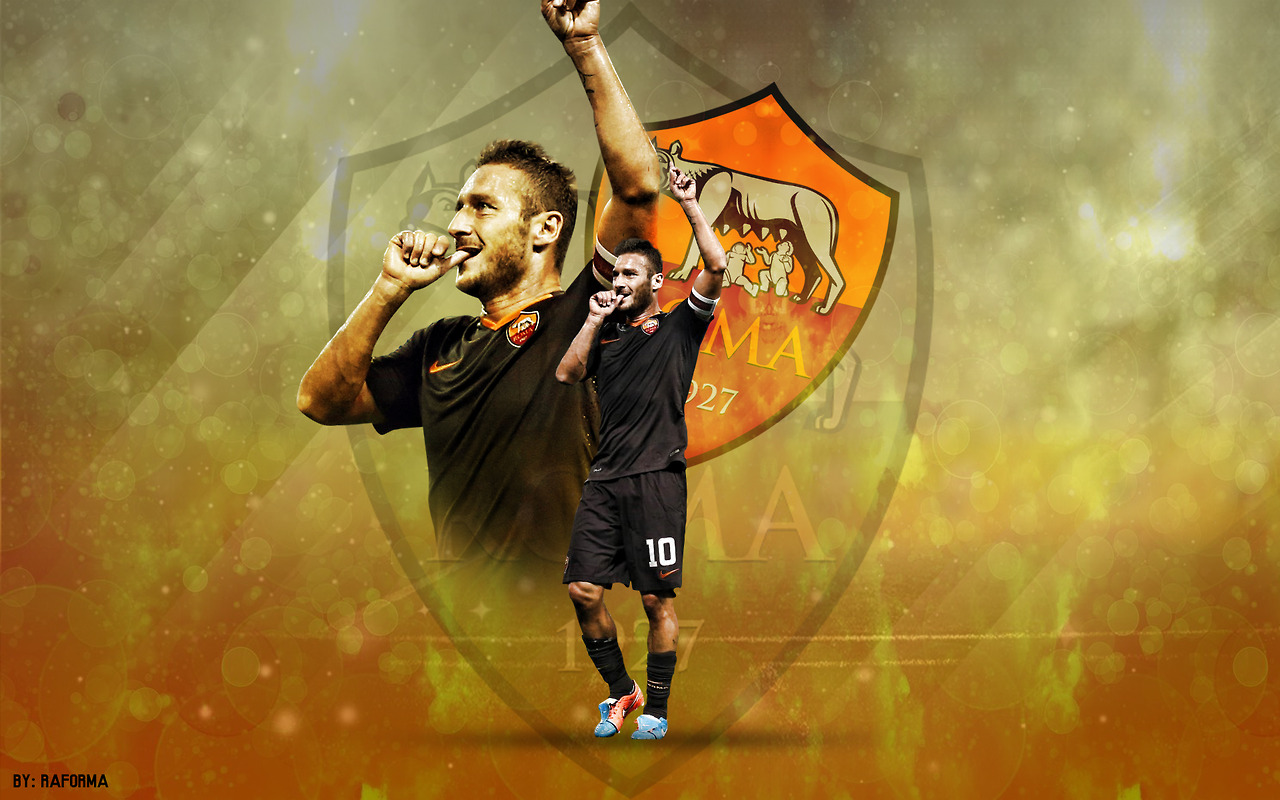 Francesco Totti Roma 2014-15 Wallpaper