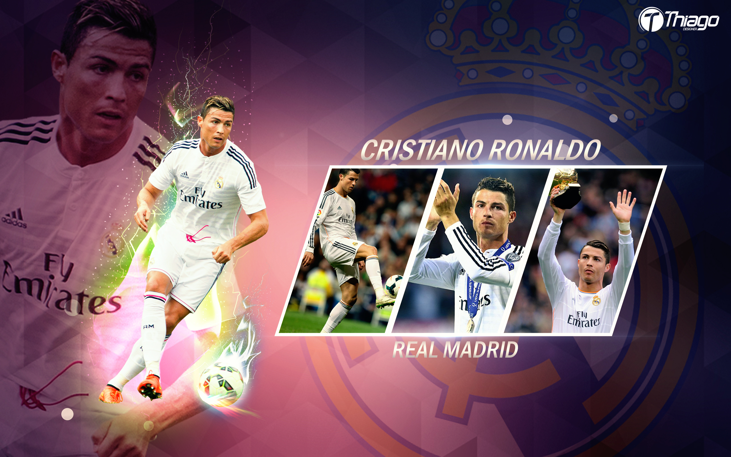 Cristiano Ronaldo Real Madrid New Wallpaper