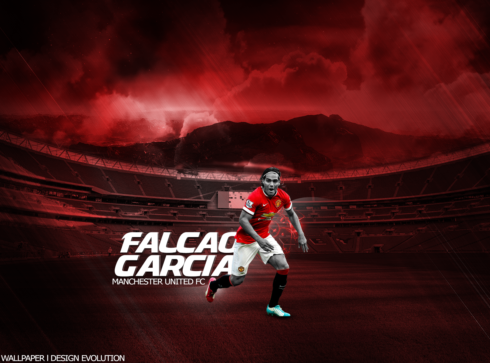 Radamel Falcao Manchester United 2014-2015 Wallpaper