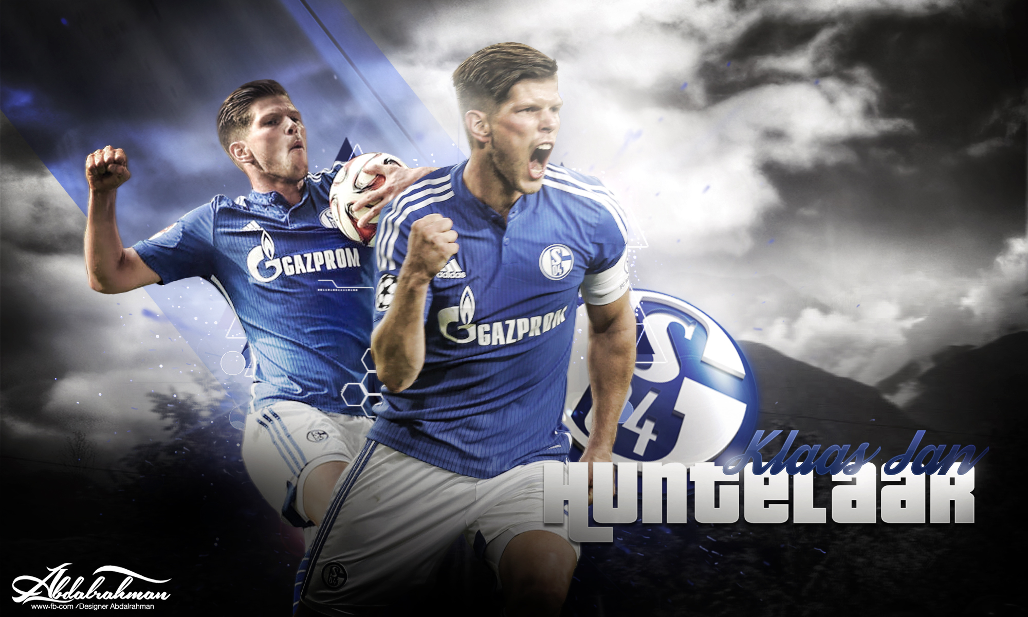 Klass Jan Huntelaar Schalke 2014-15 Wallpaper