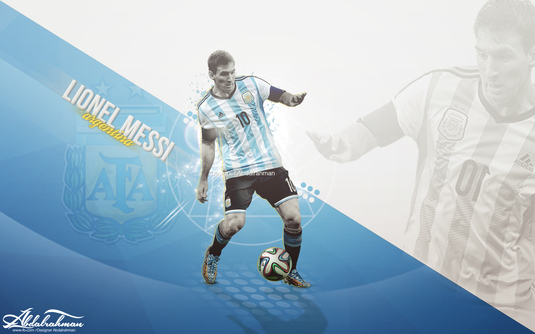 Lionel Messi Argentina New 2014 Wallpaper