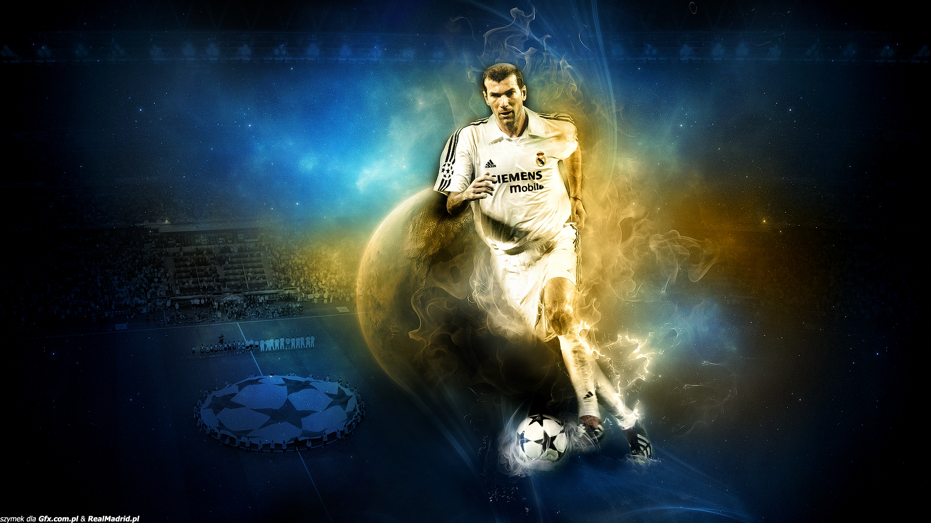 Zinedine Zidane Real Madrid Classic Wallpaper