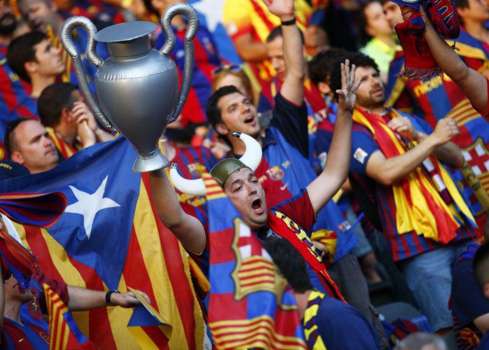 باز شدن پرونده تخلف هواداران بارسلونا در فینال لیگ قهرمانان اروپا