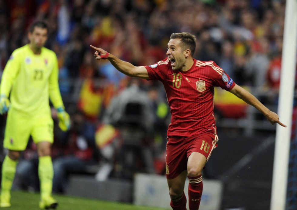 آلبا: امیدوارم رکورد گلزنی مدافعان در تیم ملی اسپانیا را بشکنم