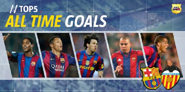 رسمی: ترکیب تیم های بارسلونا و والنسیا