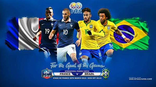 پیش بازی فرانسه - برزیل؛ خاطره بازی در کنار برج ایفل