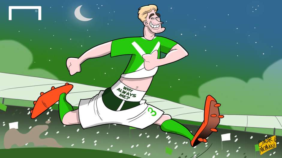 کاریکاتور روز: باز شدن پای نیکولاس بنتنر به گلزنی برای باشگاه ولفسبورگ
