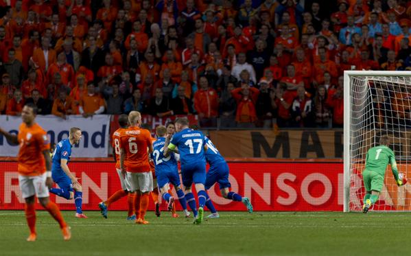 از دست رفتن  رکورد فوق العاده تیم ملی هلند با شکست برابر ایسلند
