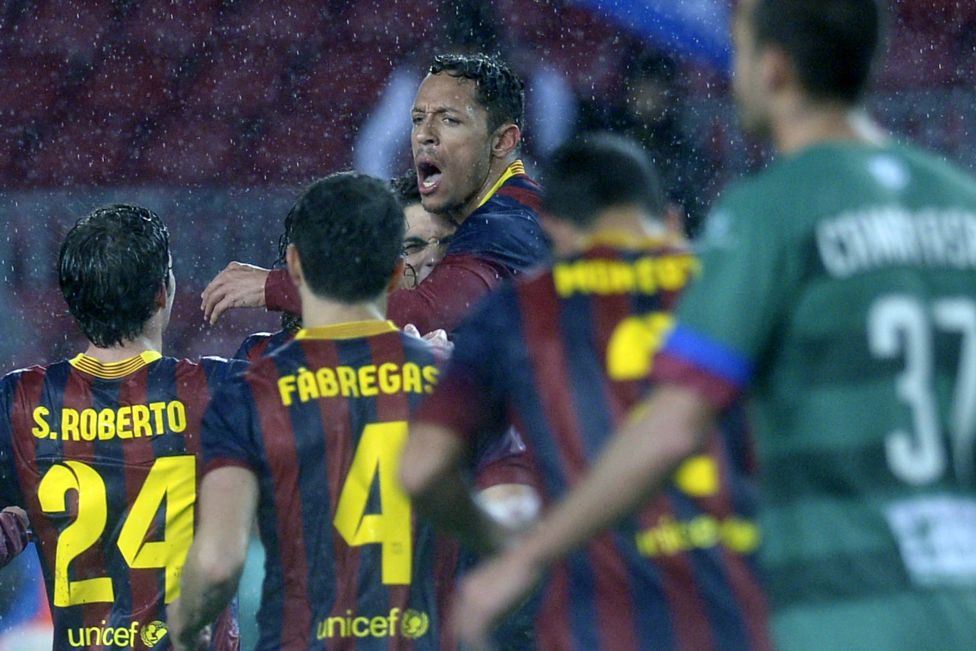 بارسلونا 5 - 1 لوانته؛ صعود بی دردسر بارسا در شب بارانی نیوکمپ