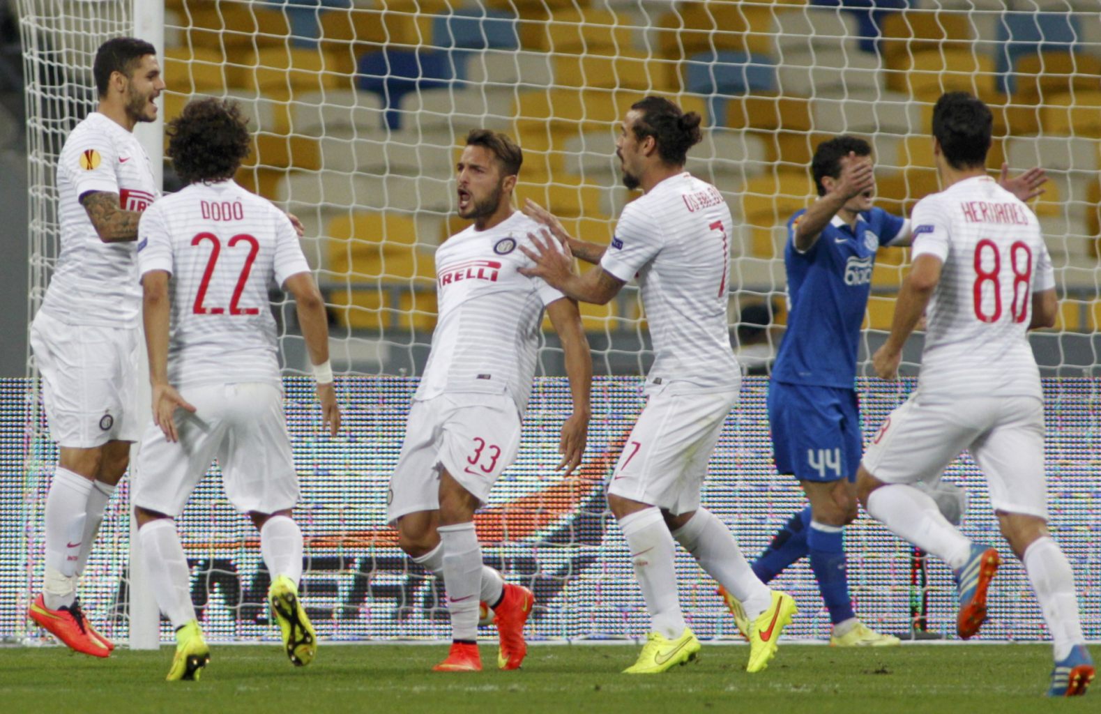دنیپرو اکراین 0 - 1 اینتر میلان؛ آغاز راه لیگ اروپا با پیروزی