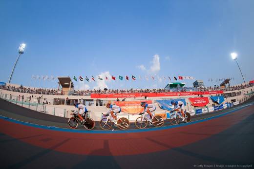 بازی های آسیایی: عنوان هشتمی برای تیم ملی دوچرخه سواری ایران