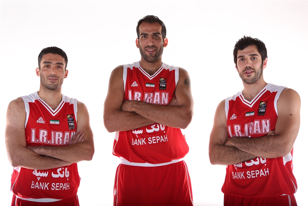 عکس های رسمی بازیکنان تیم ملی بسکتبال ایران در جام جهانی