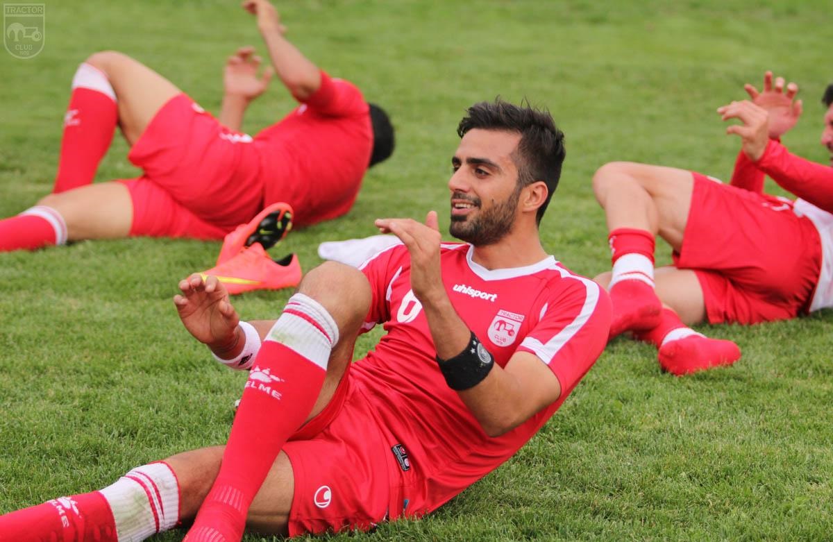 تراکتوری ها امروز در یادگار امام تمرین کردند