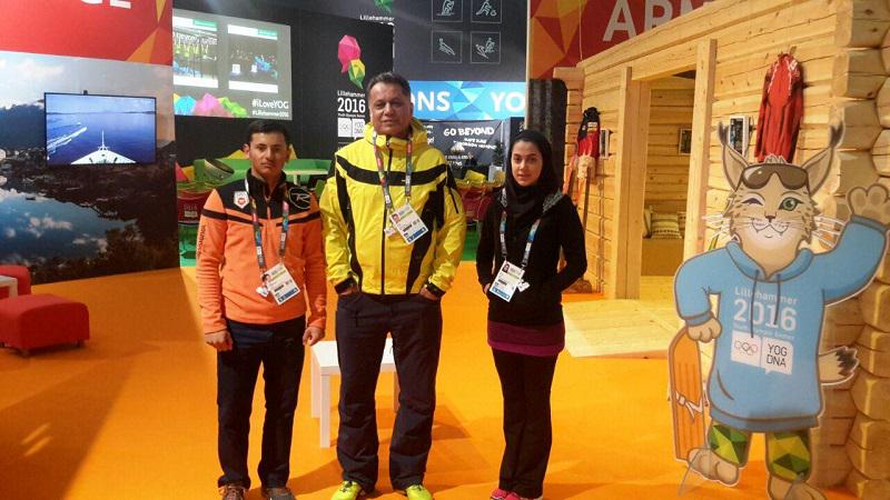 آوا جوادی پرچمدار ایران در المپیک زمستانی نوجوانان انتخاب شد