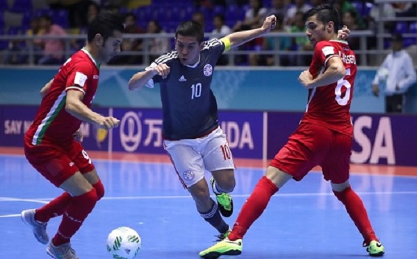 جام جهانی فوتسال 2016؛ بازی ایران و پاراگوئه به وقت اضافه کشیده شد