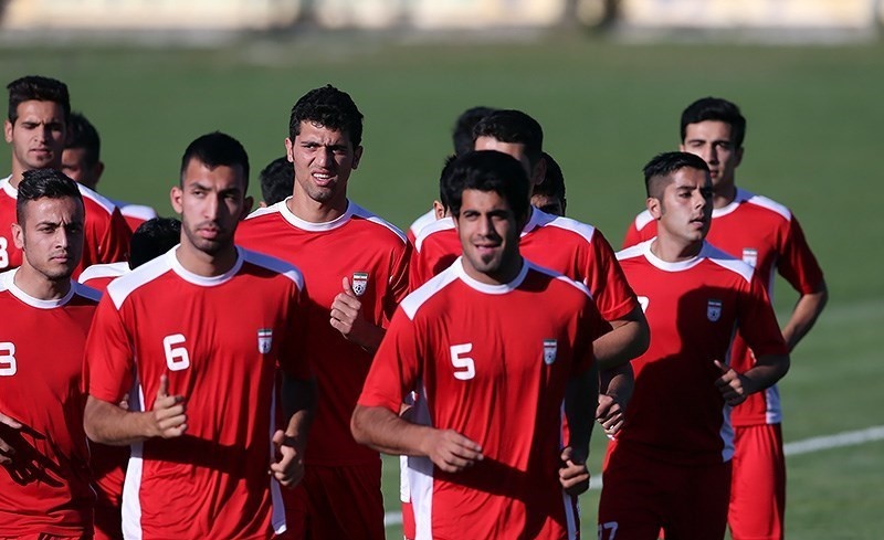 خبرنگاران و عکاسان را به تمرین تیم امید راه ندادند