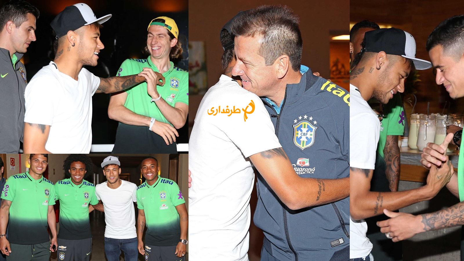 عکس روز؛ نیمار به اردوی تیم ملی برزیلی ملحق شد