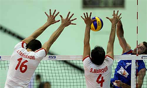 تیم ملی والیبال ایران برابر صربستان شکست خورد