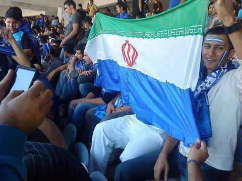 پرچم ایران به سبک خودم !!!!