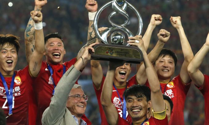 قهرمانی گوانگژو چین در لیگ قهرمانان آسیا