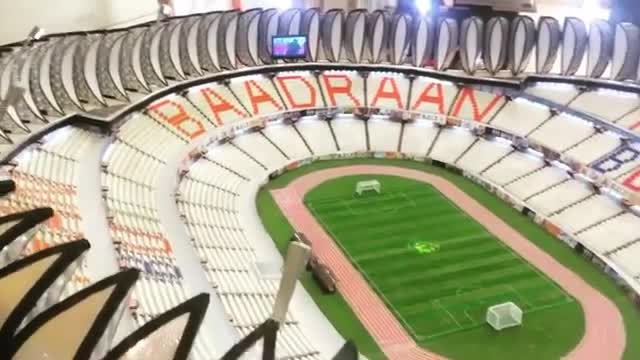 🏟رونمایی از ماکت جدید بزرگترین ورزشگاه جهان در تهران 🏟 طرفداری